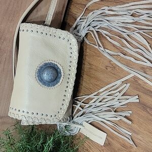 Idyllwind Fringed Leather Crossbody Bag